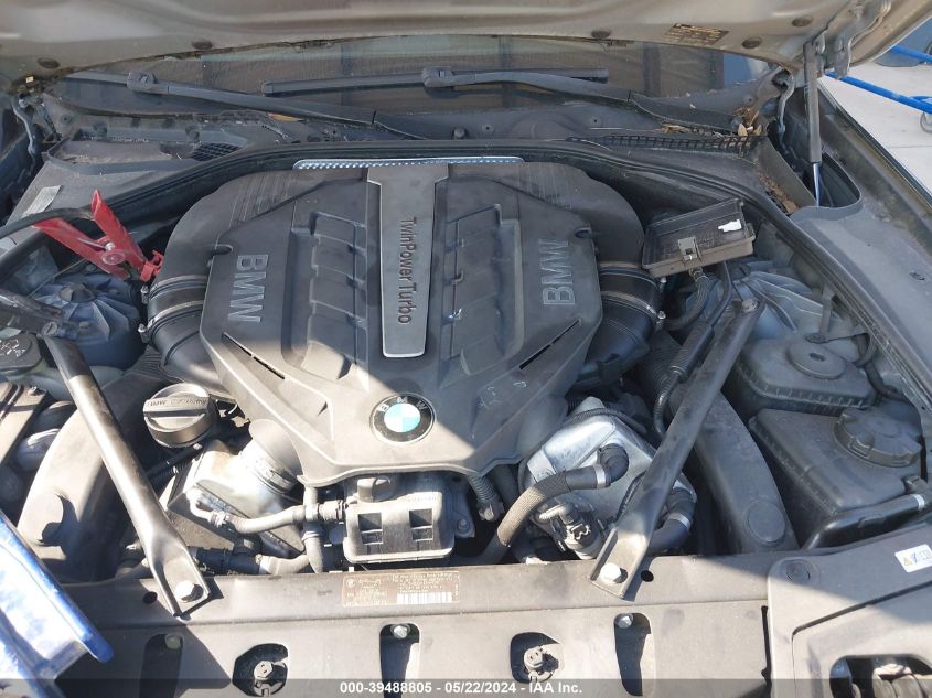 2012 BMW 550I xDrive VIN: WBAFU9C50CC787848 Lot: 39488805