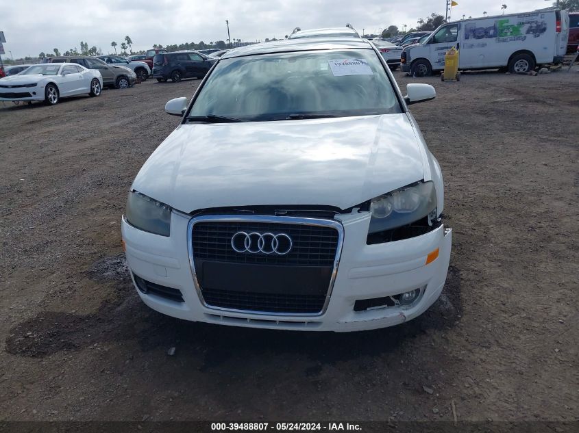 2006 Audi A3 2.0T VIN: WAUNF78P56A065800 Lot: 39488807