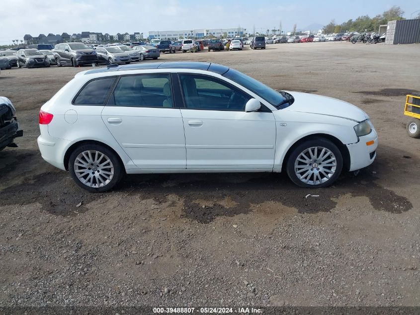 2006 Audi A3 2.0T VIN: WAUNF78P56A065800 Lot: 39488807