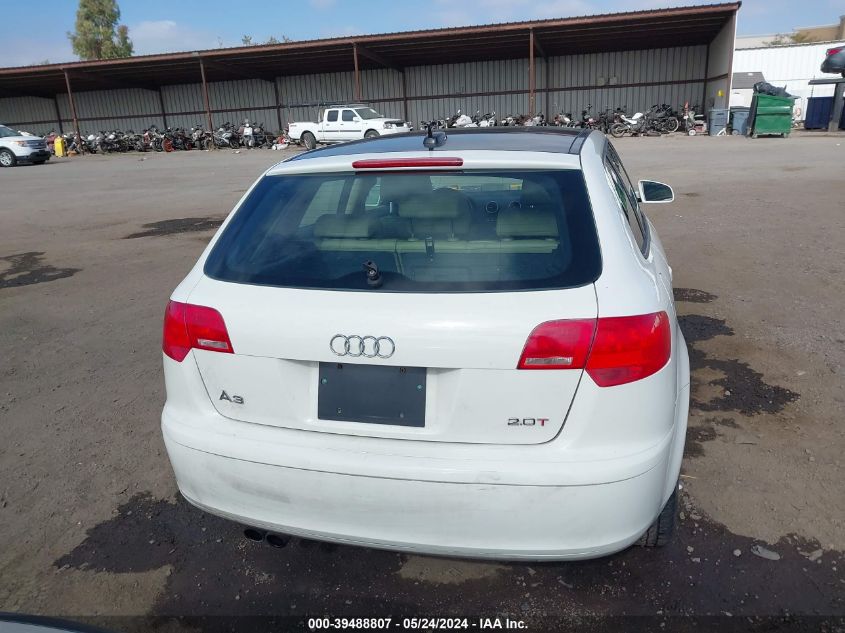 2006 Audi A3 2.0T VIN: WAUNF78P56A065800 Lot: 39488807