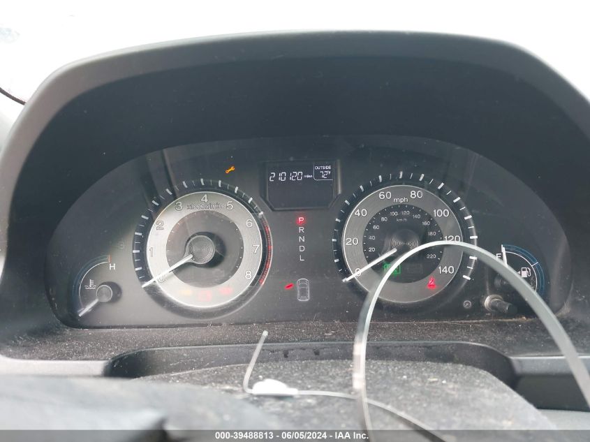 2012 Honda Odyssey Ex-L VIN: 5FNRL5H65CB039631 Lot: 39488813