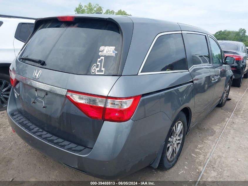 2012 Honda Odyssey Ex-L VIN: 5FNRL5H65CB039631 Lot: 39488813