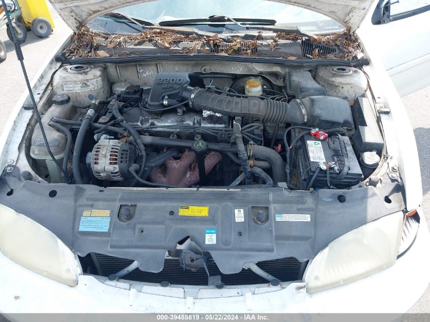 2000 Chevrolet Cavalier VIN: 1G1JC1246Y7312241 Lot: 39488819