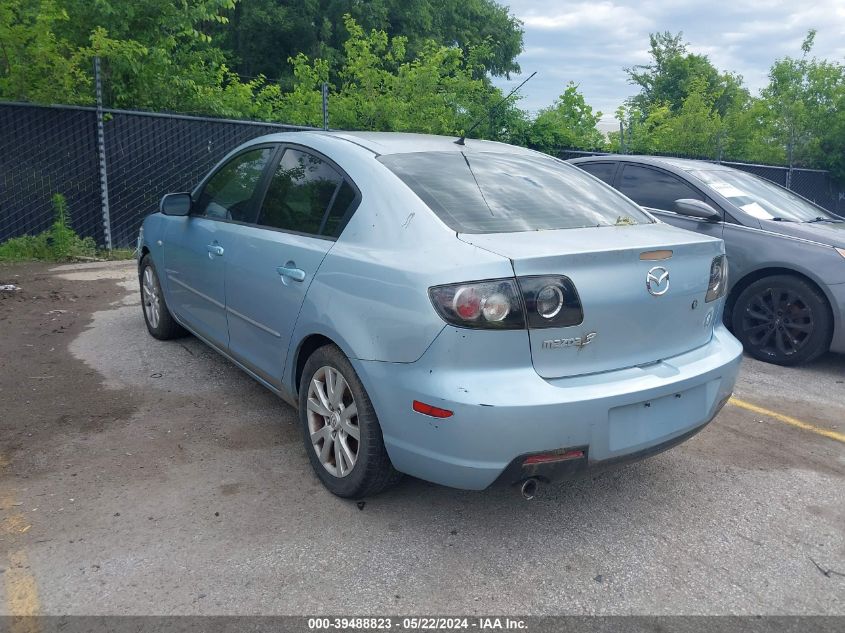 2008 Mazda Mazda3 I VIN: JM1BK32F381847381 Lot: 39488823