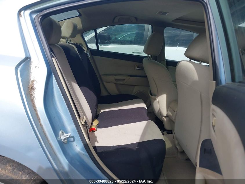 2008 Mazda Mazda3 I VIN: JM1BK32F381847381 Lot: 39488823