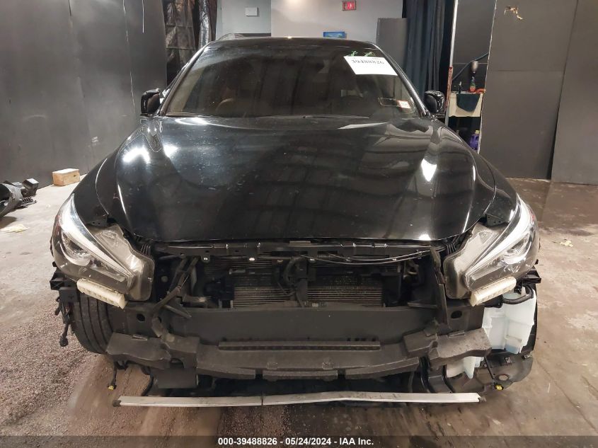 2019 Infiniti Q50 3.0T Luxe VIN: JN1EV7AR0KM551850 Lot: 39488826