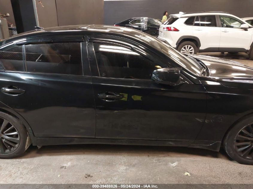 2019 Infiniti Q50 3.0T Luxe VIN: JN1EV7AR0KM551850 Lot: 39488826