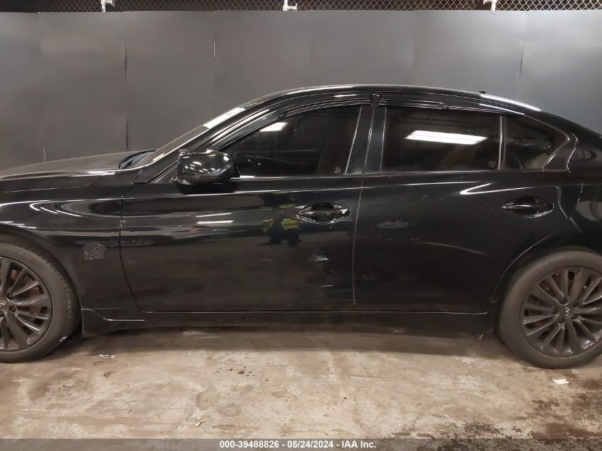 2019 Infiniti Q50 3.0T Luxe VIN: JN1EV7AR0KM551850 Lot: 39488826