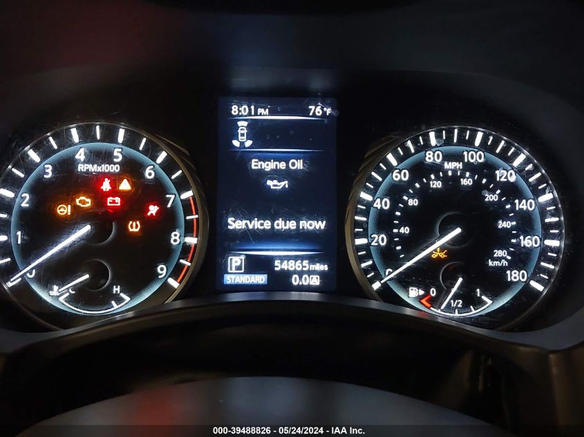 2019 Infiniti Q50 3.0T Luxe VIN: JN1EV7AR0KM551850 Lot: 39488826