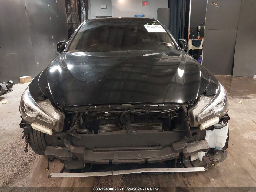 2019 Infiniti Q50 3.0T Luxe VIN: JN1EV7AR0KM551850 Lot: 39488826