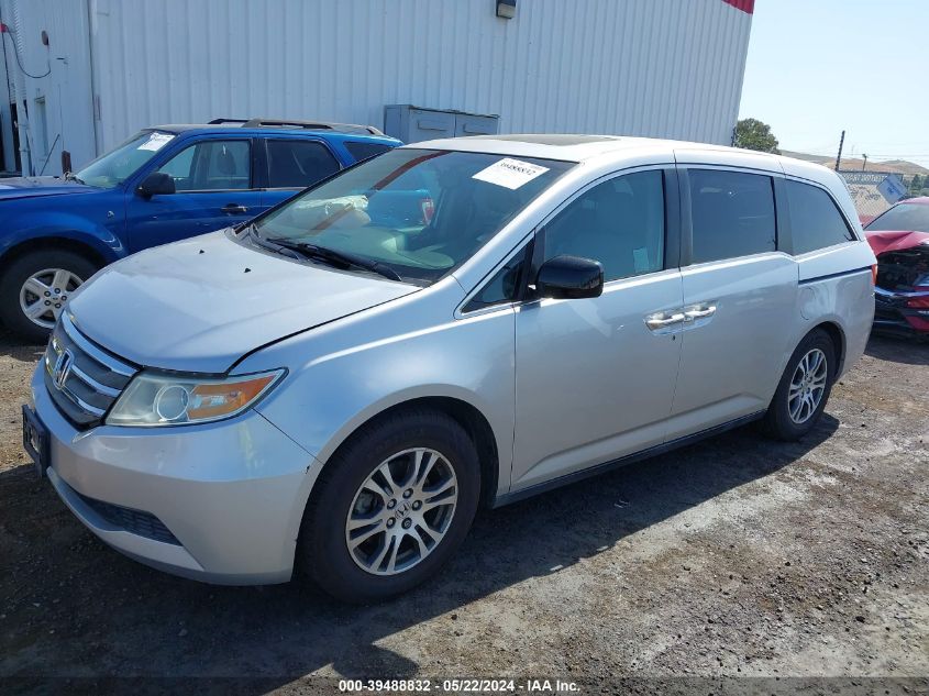 2011 Honda Odyssey Ex-L VIN: 5FNRL5H67BB068398 Lot: 39488832