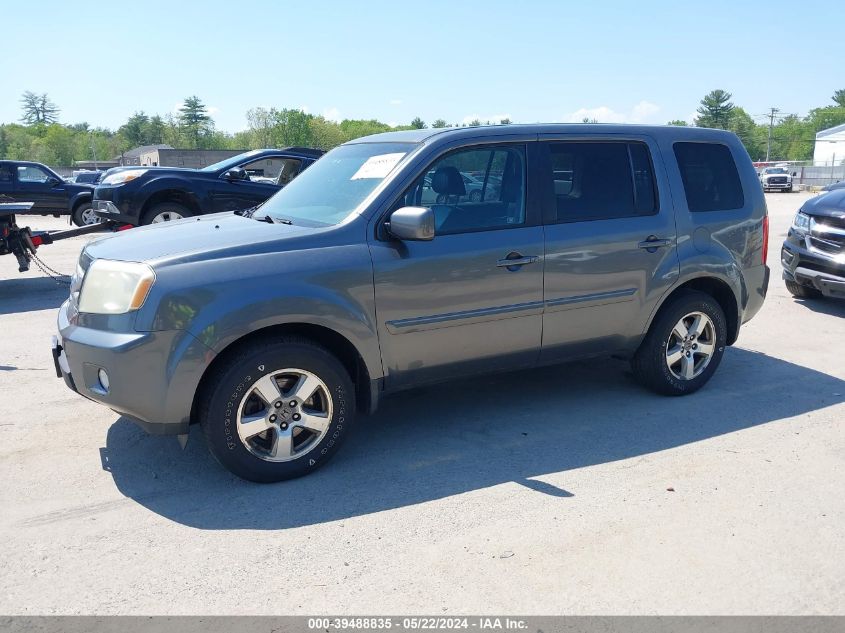 2011 Honda Pilot Ex-L VIN: 5FNYF4H58BB020610 Lot: 39488835