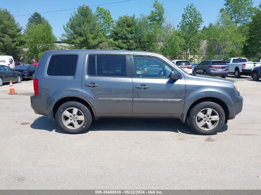 2011 Honda Pilot Ex-L VIN: 5FNYF4H58BB020610 Lot: 39488835