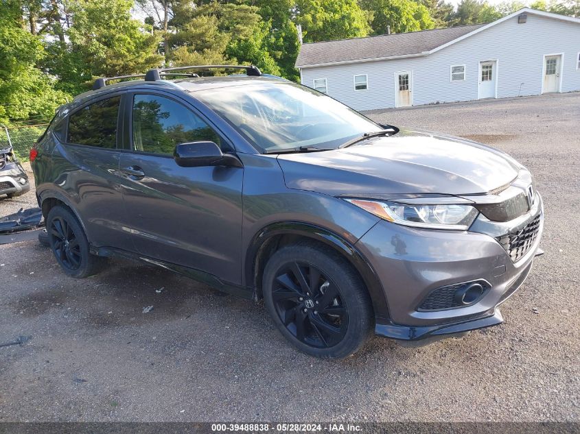 2022 Honda Hr-V Sport VIN: 3CZRU6H17NM744284 Lot: 39488838