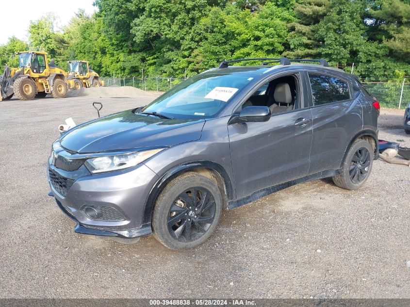 2022 Honda Hr-V Sport VIN: 3CZRU6H17NM744284 Lot: 39488838