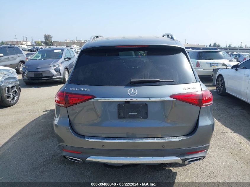 2020 Mercedes-Benz Gle 350 4Matic VIN: 4JGFB4KBXLA090729 Lot: 39488840