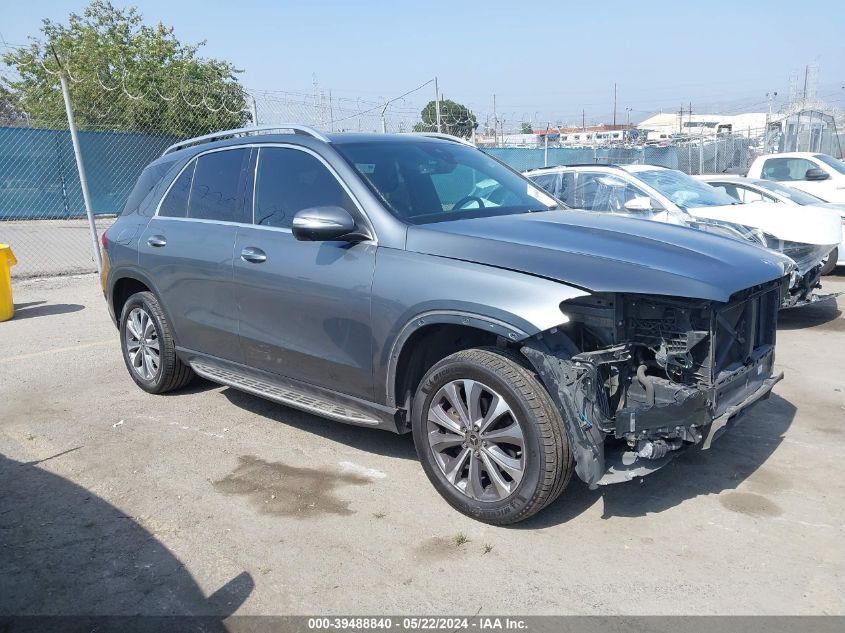 2020 Mercedes-Benz Gle 350 4Matic VIN: 4JGFB4KBXLA090729 Lot: 39488840