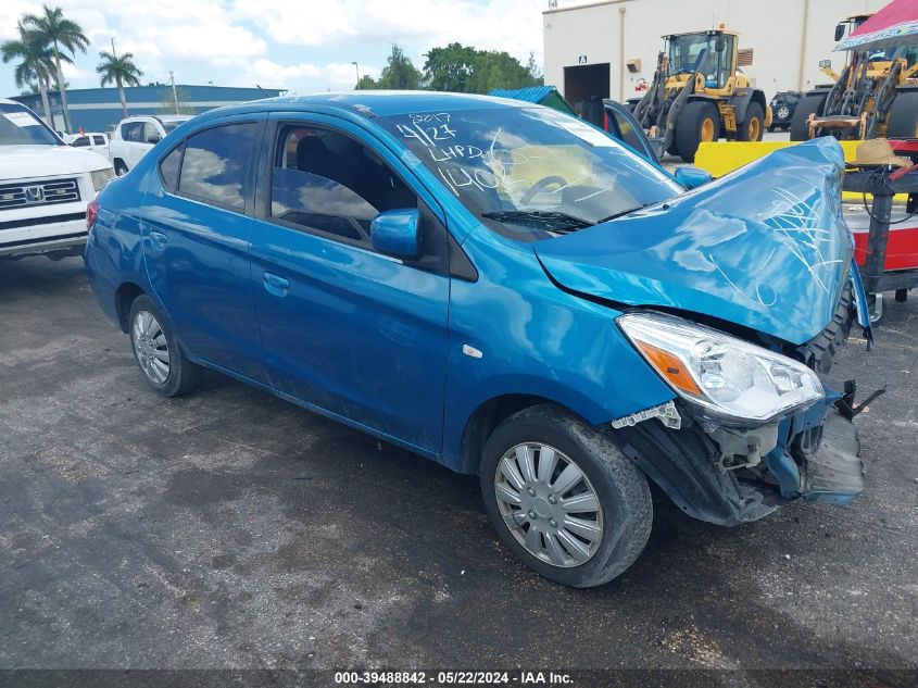 2017 Mitsubishi Mirage G4 Es VIN: ML32F3FJ4HHF11402 Lot: 39488842