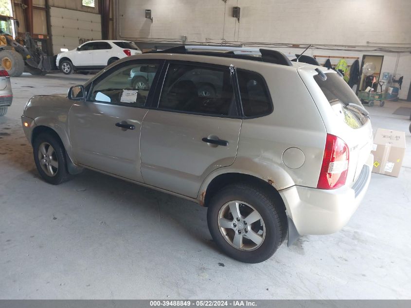 2007 Hyundai Tucson Gls VIN: KM8JM12B17U560895 Lot: 39488849