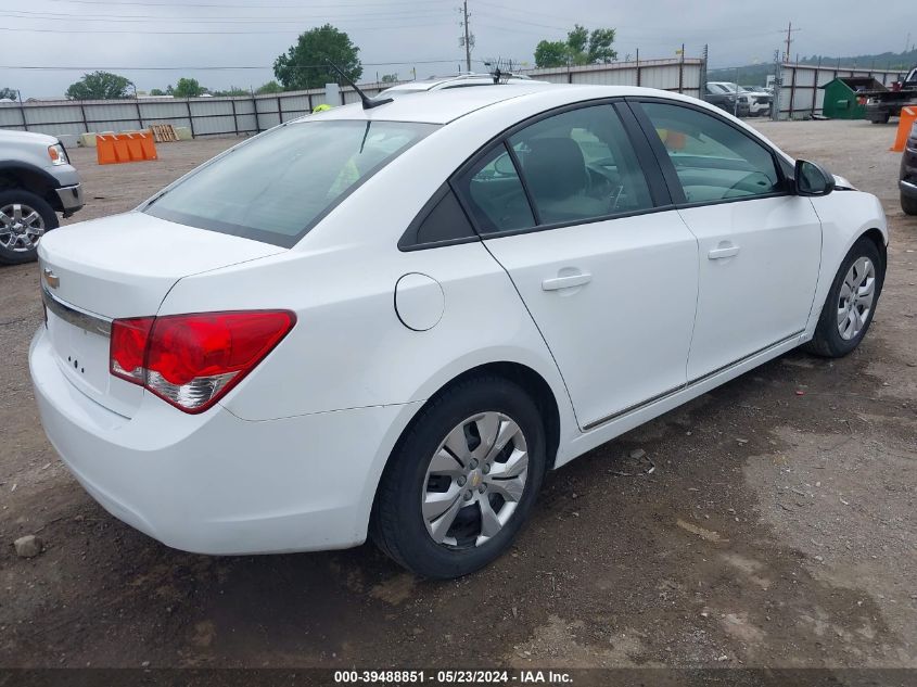 2014 Chevrolet Cruze Ls Auto VIN: 1G1PA5SH0E7281137 Lot: 39488851