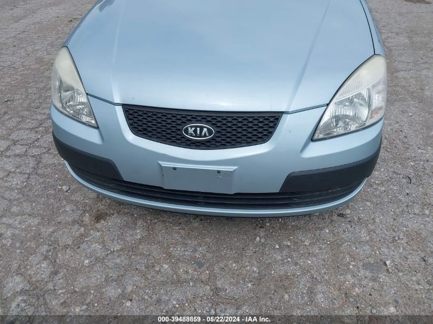 2006 Kia Rio Lx VIN: KNADE123766127637 Lot: 39488859