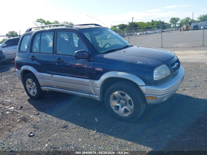 1999 Suzuki Grand Vitara Jx/Jlx VIN: JS3TD62V4X4111314 Lot: 39488879