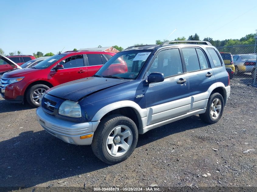 1999 Suzuki Grand Vitara Jx/Jlx VIN: JS3TD62V4X4111314 Lot: 39488879