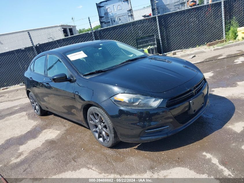 2016 Dodge Dart Se VIN: 1C3CDFAA1GD530478 Lot: 39488882