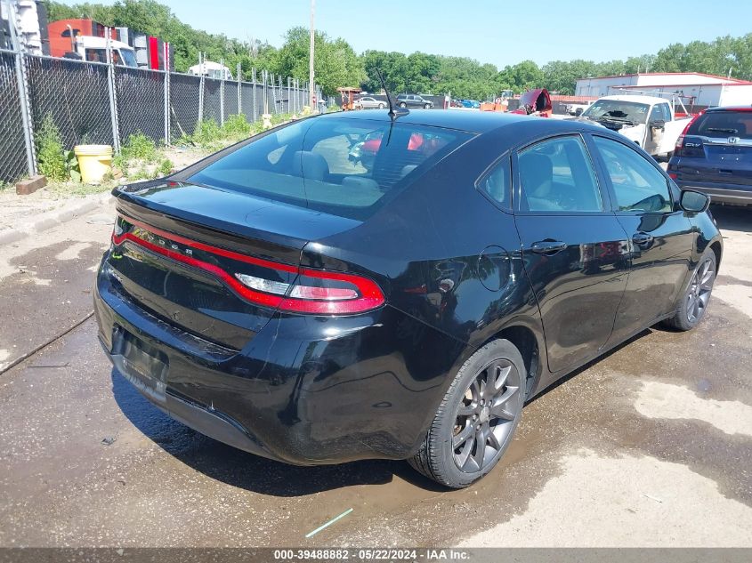 2016 Dodge Dart Se VIN: 1C3CDFAA1GD530478 Lot: 39488882