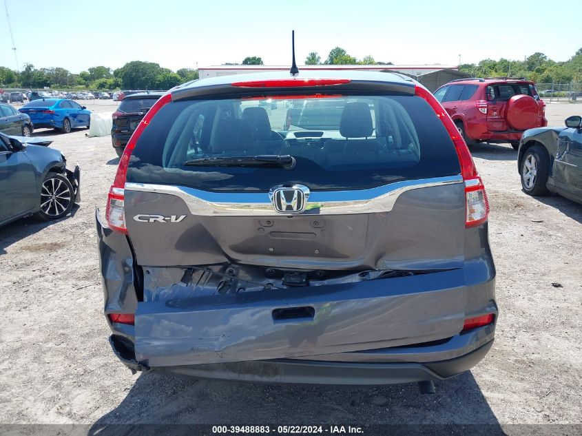 2015 Honda Cr-V Lx VIN: 3CZRM3H35FG712661 Lot: 39488883