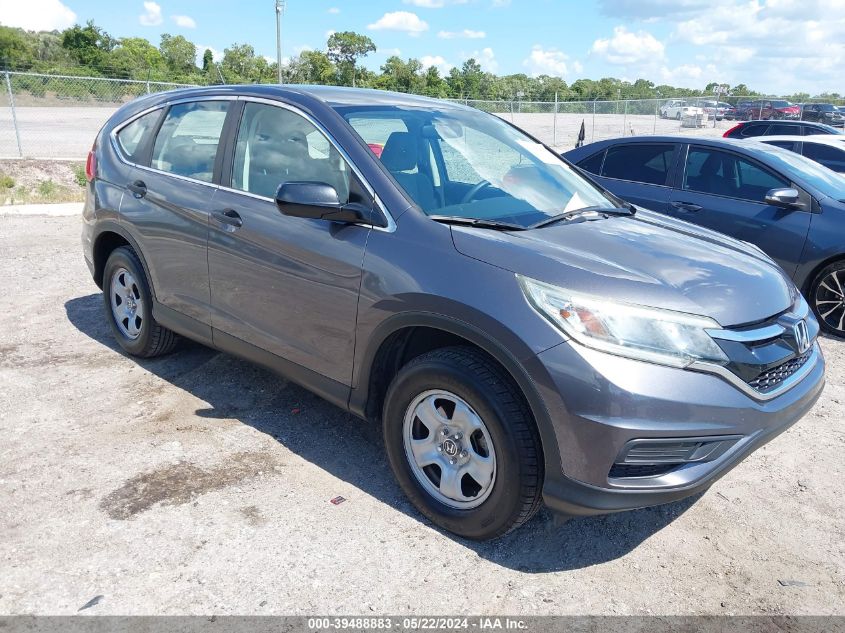 2015 Honda Cr-V Lx VIN: 3CZRM3H35FG712661 Lot: 39488883