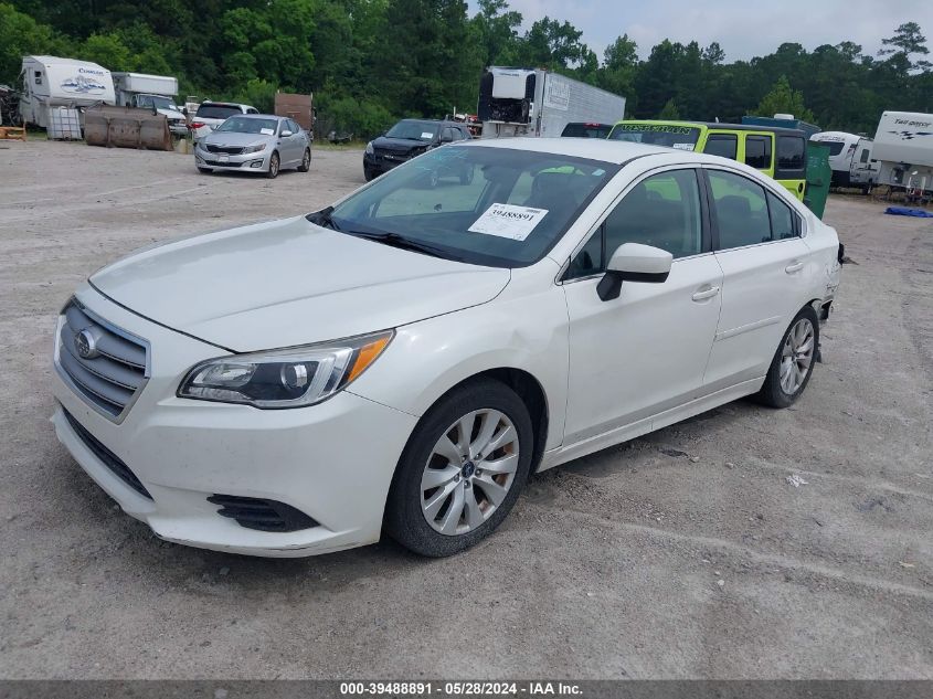 2017 Subaru Legacy 2.5I Premium VIN: 4S3BNAC69H3052723 Lot: 39488891