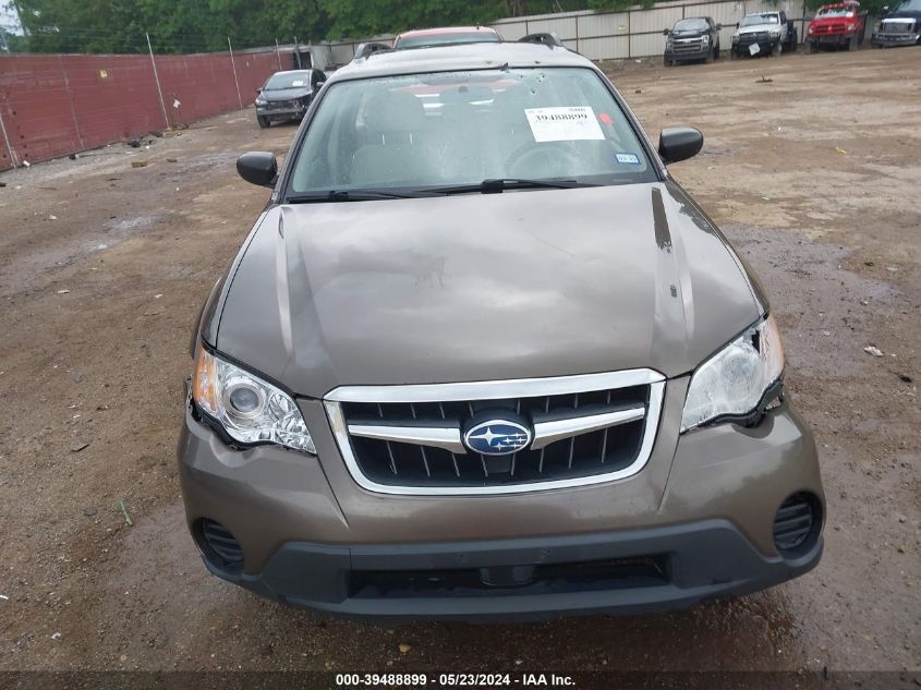 2009 Subaru Outback 2.5I VIN: 4S4BP60C097342033 Lot: 39488899