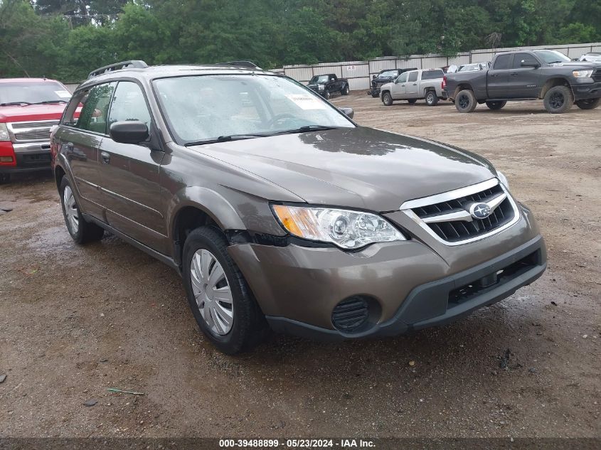 2009 Subaru Outback 2.5I VIN: 4S4BP60C097342033 Lot: 39488899