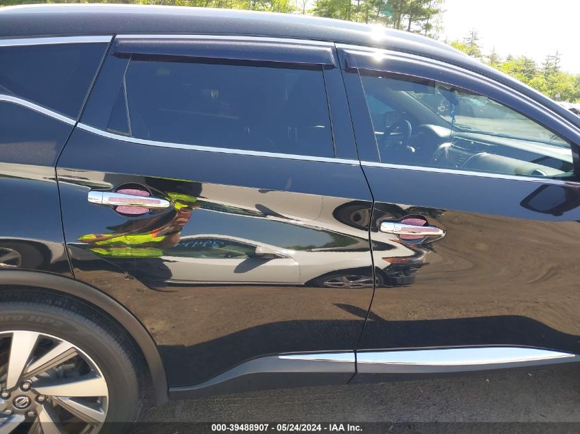 2019 Nissan Murano Sl VIN: 5N1AZ2MS8KN154264 Lot: 39488907