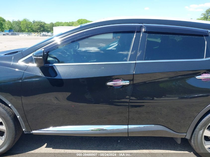 2019 Nissan Murano Sl VIN: 5N1AZ2MS8KN154264 Lot: 39488907