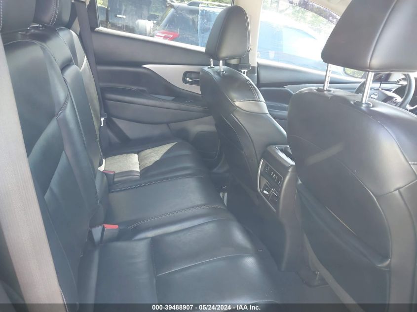 2019 Nissan Murano Sl VIN: 5N1AZ2MS8KN154264 Lot: 39488907