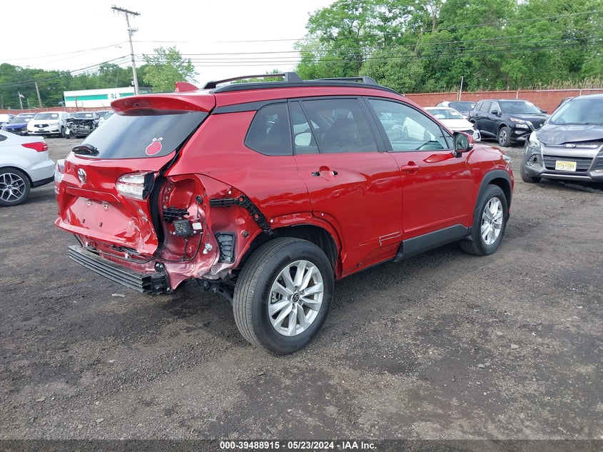 2022 Toyota Corolla Cross Le VIN: 7MUBAABG8NV022070 Lot: 39488915