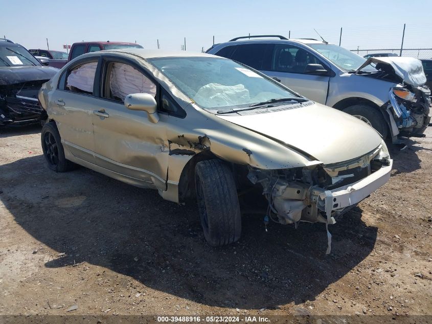 2008 Honda Civic Lx VIN: 1HGFA16538L068059 Lot: 39488916