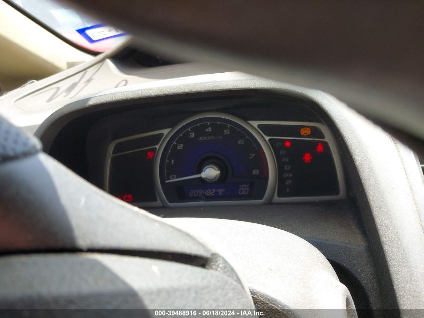 2008 Honda Civic Lx VIN: 1HGFA16538L068059 Lot: 39488916