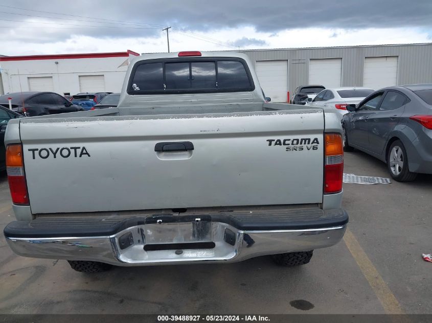 2000 Toyota Tacoma Base V6 VIN: 4TAWN72N3YZ615089 Lot: 39488927