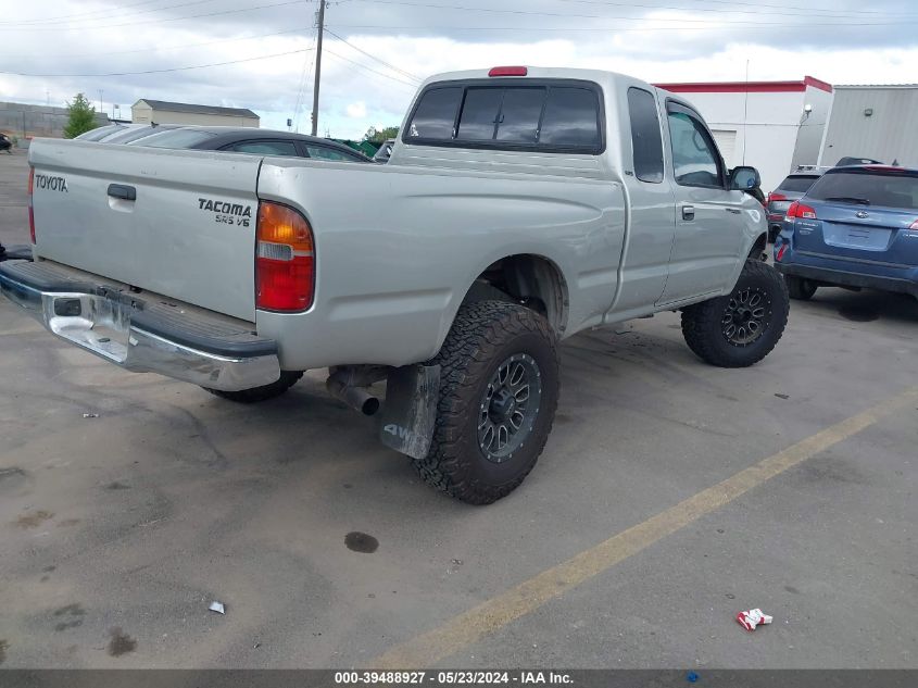 2000 Toyota Tacoma Base V6 VIN: 4TAWN72N3YZ615089 Lot: 39488927