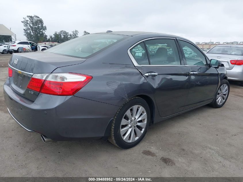 2013 Honda Accord Ex-L V-6 VIN: 1HGCR3F86DA036343 Lot: 39488952