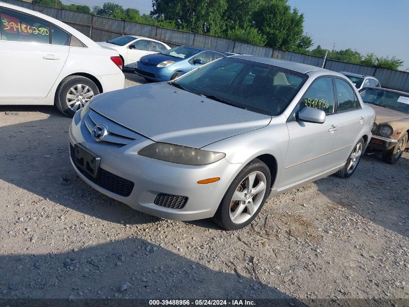 2008 Mazda Mazda6 I Sport Ve VIN: 1YVHP80C385M48006 Lot: 39488956