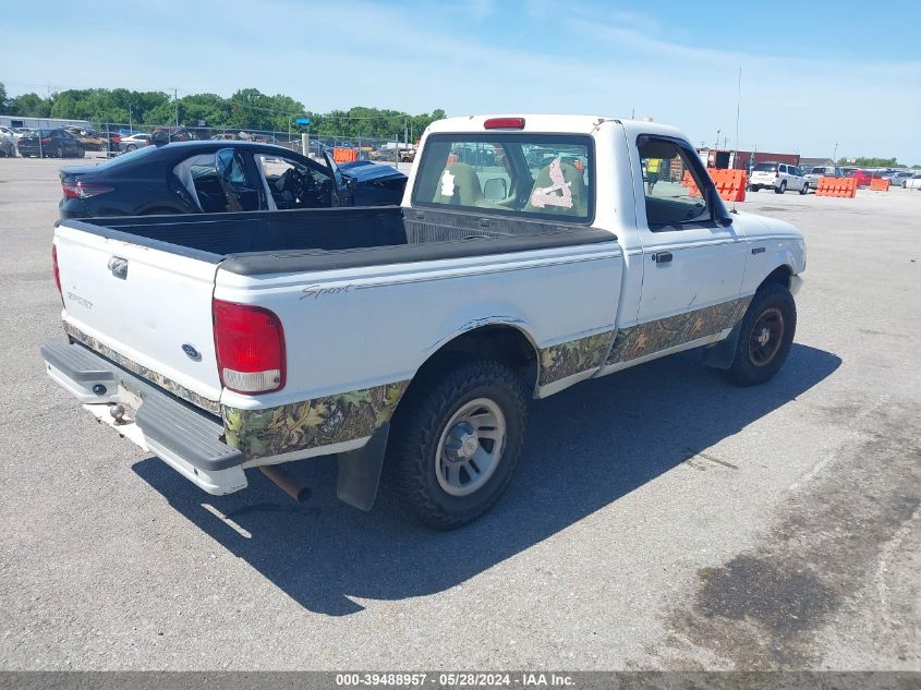 2000 Ford Ranger Xl/Xlt VIN: 1FTYR10C3YTB05943 Lot: 39488957