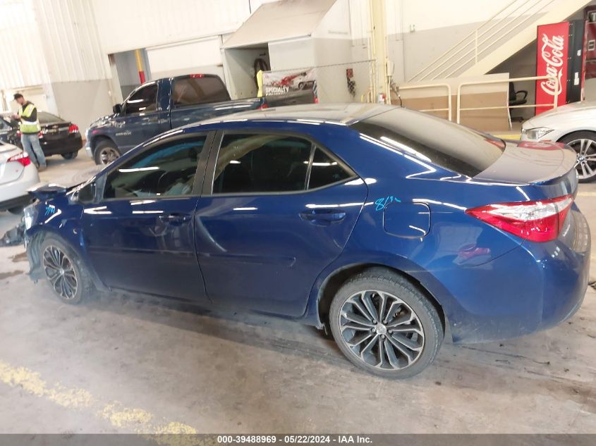 2014 Toyota Corolla S Plus VIN: 2T1BURHE6EC211170 Lot: 39488969
