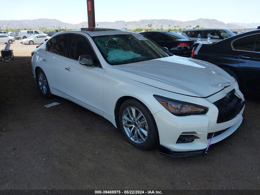 2014 Infiniti Q50 Premium VIN: JN1BV7AP1EM683747 Lot: 39488975