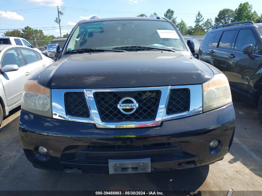 2010 Nissan Armada Platinum VIN: 5N1BA0ND9AN613249 Lot: 39488983