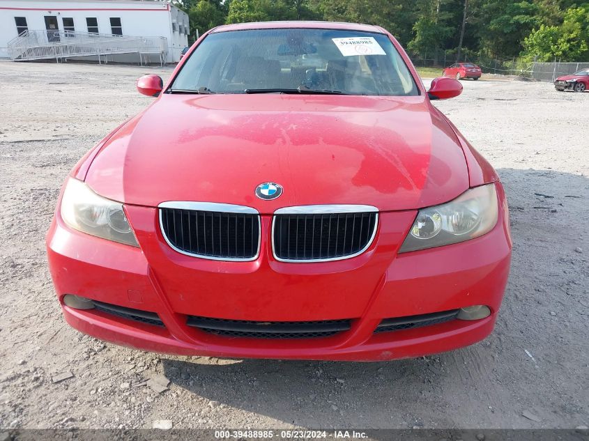 2006 BMW 325I VIN: WBAVB13566KX33404 Lot: 39488985