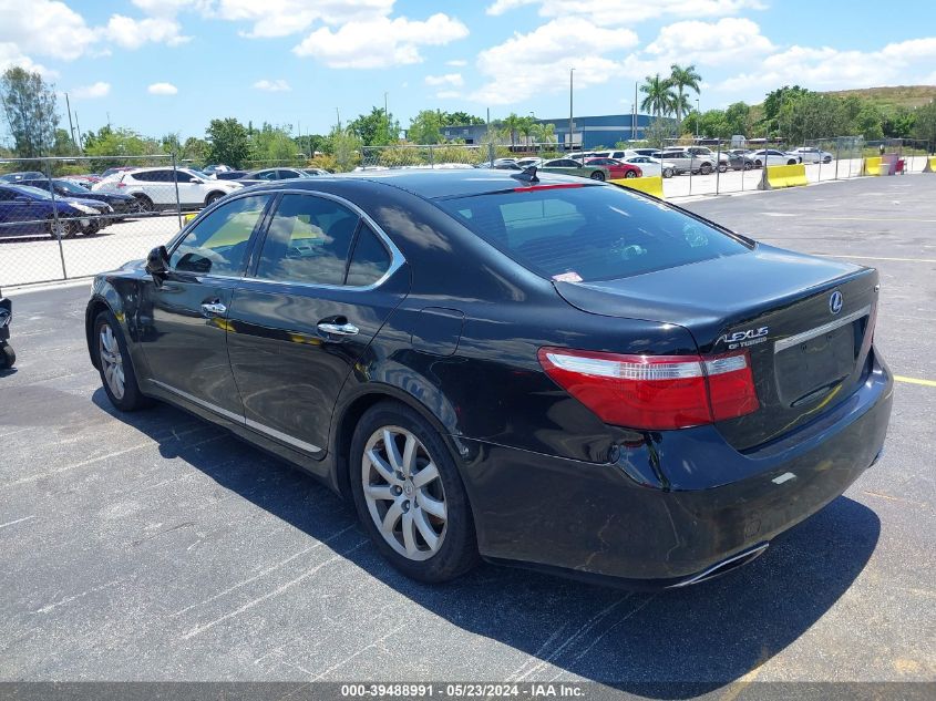 2008 Lexus Ls 460 VIN: JTHBL46F785081305 Lot: 39488991